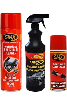 SMX Susuz Motor Temizleme Spreyi / Emniyet Kemeri Yağlayıcı / Ser SMX Susuz Motor Temizleme Spreyi / Emniyet Kemeri Yağlayıcı / Ser