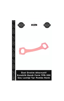 Özel Üretim Alternatif Esneklik Bandı Form Tpr-300 Güç Lastiği Tpr Pembe Renk Özel Üretim Alternatif Esneklik Bandı Form Tpr-300 Güç Lastiği Tpr Pembe Renk