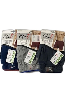3'Lü Tutku Elit 1101 Havlu Bel Düğmeli Erkek Boxer Karışık Renk 3'Lü Tutku Elit 1101 Havlu Bel Düğmeli Erkek Boxer Karışık Renk