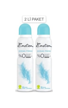 Emotion Ocean Fresh Kadın Deodorant 150 ml 2'li Paket Emotion Ocean Fresh Kadın Deodorant 150 ml 2'li Paket