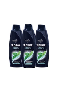 Blendax Erkekler Için Mentollü Şampuan 500 ml x 3 Adet Blendax Erkekler Için Mentollü Şampuan 500 ml x 3 Adet