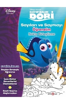 Disney Eğitsel Kayıp Balık Dori Sayıları ve Saymayı Öğrenelim 4+Yaş- Beta Kids Disney Eğitsel Kayıp Balık Dori Sayıları ve Saymayı Öğrenelim 4+Yaş- Beta Kids