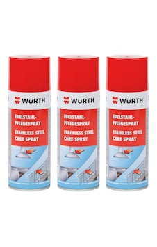 Würth Paslanmaz Çelik Bakım Spreyi 400 Ml - 3 Adet Würth Paslanmaz Çelik Bakım Spreyi 400 Ml - 3 Adet