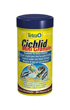 Tetra Cichlid Mini Granules Granül Balık Yemi 250 Ml/125 Gr Tetra Cichlid Mini Granules Granül Balık Yemi 250 Ml/125 Gr