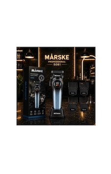 Smp Profesyonel Berber Tıraş Makinası Marske Ms-5081 Traş Makinesi Saç Sakal 100 Dk