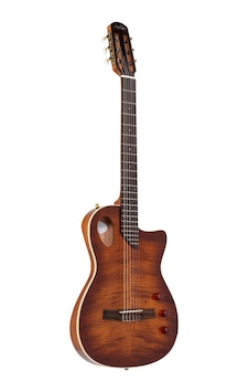 Angel Lopez Sherry Ce Tb Hibrit Elektro Klasik Gitar Tobacco Sunburst Angel Lopez Sherry Ce Tb Hibrit Elektro Klasik Gitar Tobacco Sunburst