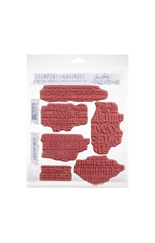 Damga Seti - Faded Tim Holtz Teması, Tek Beden Damga Seti - Faded Tim Holtz Teması, Tek Beden