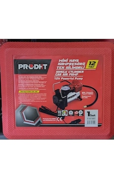 Mini Hava Kompresörü Tek Silindirli 12 Volt