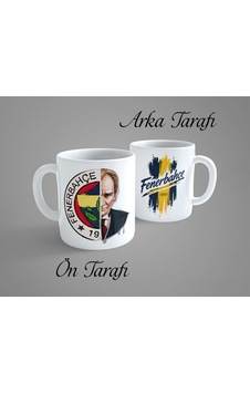 Fenerbahçe Atatürk Porselen Kupa Bardak Beyaz Fenerbahçe Atatürk Porselen Kupa Bardak Beyaz