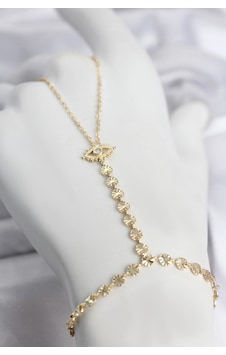 Gold Renk Pirinç Zirkon Taşlı Göz Model Şahmeran Çok Renkli Gold Renk Pirinç Zirkon Taşlı Göz Model Şahmeran Çok Renkli