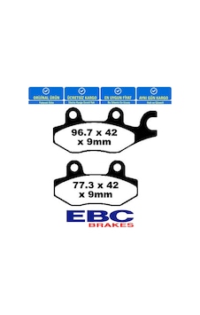 Org Ön Fren Balatası Ebc Sfa197 Org Ön Fren Balatası Ebc Sfa197