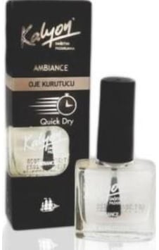 Kalyon Ambiance Quick Dry Fırçalı Oje Kurutucu 11 ML Kalyon Ambiance Quick Dry Fırçalı Oje Kurutucu 11 ML