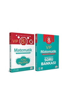 Editör Yayınları 8. Sınıf Matematik Vıp Hızlı Konu Ve Soru Seti 2 Kitap Editör Yayınları 8. Sınıf Matematik Vıp Hızlı Konu Ve Soru Seti 2 Kitap