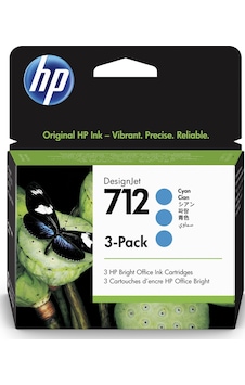 3Ed77A Hp 712 Camgöbeği 29 Ml 3'Lü Paket 3Ed77A Hp 712 Camgöbeği 29 Ml 3'Lü Paket