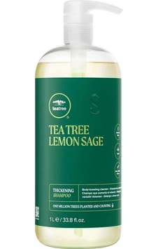 Tea Tree Lemon Sage Thickening Dolgunlaştırır Shampoo 1000ml Hacimsiz Tea Tree Lemon Sage Thickening Dolgunlaştırır Shampoo 1000ml Hacimsiz