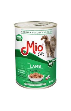 Mio Kuzu Etli Konserve Yetişkin Kedi Maması 415 G Mio Kuzu Etli Konserve Yetişkin Kedi Maması 415 G