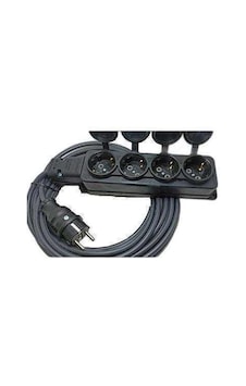 Bemis 4'lü Kauçuklu Priz 3x1.5mm Uzatma 15 MT Bemis 4'lü Kauçuklu Priz 3x1.5mm Uzatma 15 MT