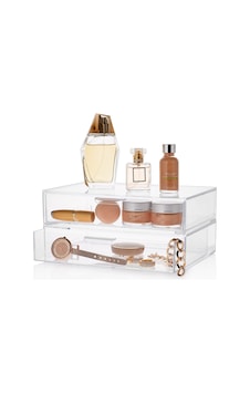 Artirilabilir Çekmeceli Makyaj Organizer 2 Li Artirilabilir Çekmeceli Makyaj Organizer 2 Li