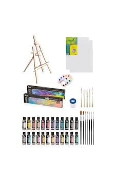 3 Ayaklı Şövale Rich Master Mix 60 Cc Akrilik 12 Li Canlı Renkler Pastel Renkler Şövale Seti 3 Ayaklı Şövale Rich Master Mix 60 Cc Akrilik 12 Li Canlı Renkler Pastel Renkler Şövale Seti