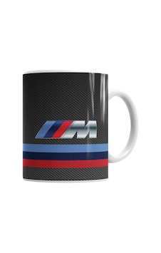 Bmw M Power Carbon Kupa Bardak Porselen No28764 Karışık Bmw M Power Carbon Kupa Bardak Porselen No28764 Karışık