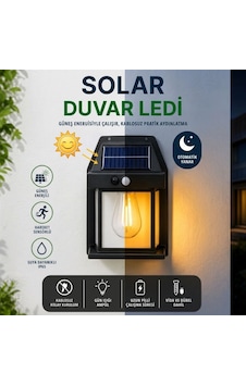Buffer Ampul Model 3 Modlu Solar Led Duvar Lambası, Güneş Enerjili, Şarjlı Kablosuz Dış Mekân Apliği, Bahçe 11 Buffer Ampul Model 3 Modlu Solar Led Duvar Lambası, Güneş Enerjili, Şarjlı Kablosuz Dış Mekân Apliği, Bahçe 11