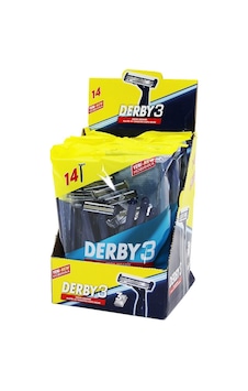 Derby Yeni-new 3 Bıçak 10+4 Adet.poşetli - 4'li Paket Derby Yeni-new 3 Bıçak 10+4 Adet.poşetli - 4'li Paket