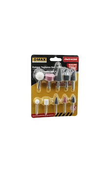 10 Pcs Kalıpcı Taşlama Seti Temizleme - Parlatma - Çapak Alma - Pas Sıyırma 50001 10 Pcs Kalıpcı Taşlama Seti Temizleme - Parlatma - Çapak Alma - Pas Sıyırma 50001