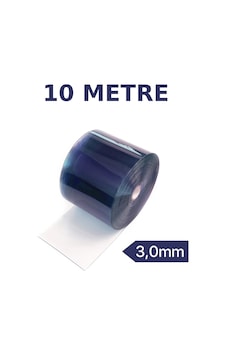 Şeffaf Pvc Şerit Perde 3,0 Mm 30 Cm 10 Metre Endüstriyel +4 C Soğuk Hava Yalıtım Perdesi Şeffaf Pvc Şerit Perde 3,0 Mm 30 Cm 10 Metre Endüstriyel +4 C Soğuk Hava Yalıtım Perdesi