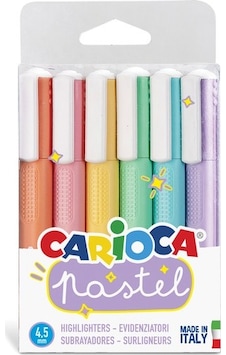 Carioca Fosforlu Pastel Işaretleme Kalemi 6'lı Carioca Fosforlu Pastel Işaretleme Kalemi 6'lı