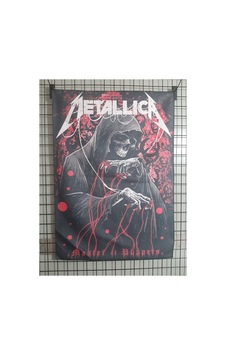Owl Bag Metallica Muster Of Puppets Desenli Tasarım Duvar Halısı Owl Bag Metallica Muster Of Puppets Desenli Tasarım Duvar Halısı