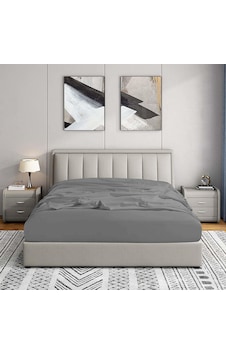Soley Jersey %100 Pamuk Çift Kişilik 160 X 200 Lastikli Çarşaf Gri Soley Jersey %100 Pamuk Çift Kişilik 160 X 200 Lastikli Çarşaf Gri