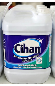 Cihan Çamaşır Makinesi Deterjanı Sıvı 30 Litre 30 KG Cihan Çamaşır Makinesi Deterjanı Sıvı 30 Litre 30 KG