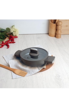 Belarıva 18 Cm Grı Sılıkon Saplı Sahan gri Belarıva 18 Cm Grı Sılıkon Saplı Sahan gri