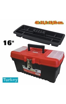 16" Metal Kilitli Takım Çantası 16" Metal Kilitli Takım Çantası