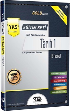 Yks Tyt-ayt Tarih 1 Eğitim Seti Tandem Akademi Yayınları Yks Tyt-ayt Tarih 1 Eğitim Seti Tandem Akademi Yayınları