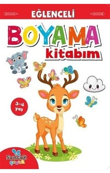 Eğlenceli Boyama Kitabım - Kırmızı Kitap- Sancak Çocuk Eğlenceli Boyama Kitabım - Kırmızı Kitap- Sancak Çocuk