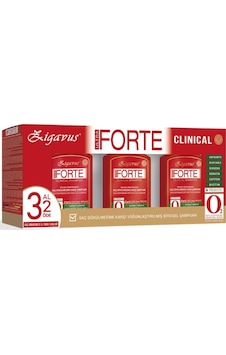 Zigavus Ultra Forte Clinical Yağlı Saçlar için Saç Dökülmesine Karşı Şampuan 3 x 300 ML