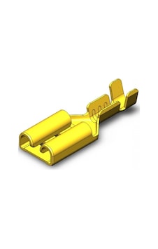 4.8 Mm Mini Dişi Fiş - Terminal - Kablo Ucu - 100 Adet 4.8 Mm Mini Dişi Fiş - Terminal - Kablo Ucu - 100 Adet