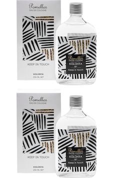 Pomellos 80 Derece Keep in Touch Kolonya Cam Şişe 250 ML x 2 Pomellos 80 Derece Keep in Touch Kolonya Cam Şişe 250 ML x 2