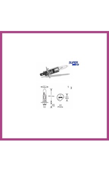 Gees Global Super Light H1 Halojen Far Ampülü 12 Volt 60-55 Watt Gbzs Gees Global Super Light H1 Halojen Far Ampülü 12 Volt 60-55 Watt Gbzs
