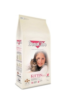 BonaCibo Kitten Tavuklu Yavru Kedi Maması 3 KG