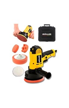 Pro Müller Wax 1000 Motor Korumalı Metal Şanzıman Devir Ayarlı Zımpra Pasta Cila Polisaj Makinesi Çantalı Pro Müller Wax 1000 Motor Korumalı Metal Şanzıman Devir Ayarlı Zımpra Pasta Cila Polisaj Makinesi Çantalı