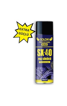 Solon SX-40 Extra Güçlü Profesyonel Pas Sökücü Sprey 400 ML