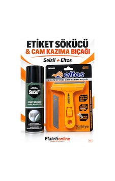 Selsil Etiket Sökücü + Kazıma Bıçağı Geniş Ağız Ve Yedekli - 930378794 Diğer
