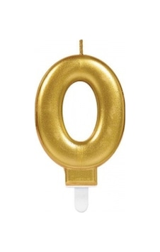 0 Rakam Mum Gold Renk 5570 Çok Renkli