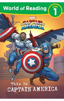 World Of Reading: This Is Captain America Level 1 Reader - World Of Reading Ciltli Marvel Press World Of Reading: This Is Captain America Level 1 Reader - World Of Reading Ciltli Marvel Press