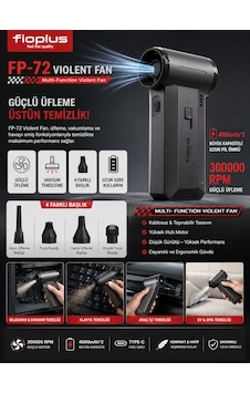 Şarjlı Araç Süpürgesi 4000 Mah