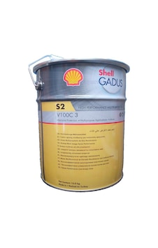 Shell Gadus S2 V100C 3 Kova Kauçuklu Gres 15 KG Shell Gadus S2 V100C 3 Kova Kauçuklu Gres 15 KG