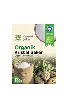 4 Adet Kayseri Şeker Organik Kristal Şeker 500 G