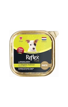 Reflex Plus Pate Somonlu Küçük Irklar İçin Yavru Köpek Maması 85 G Reflex Plus Pate Somonlu Küçük Irklar İçin Yavru Köpek Maması 85 G